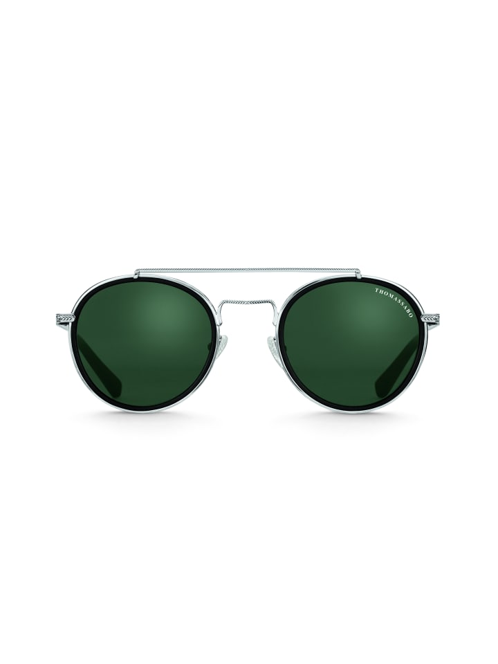 Thomas Sabo Sonnenbrille in silber, schwarz günstig kaufen onesize