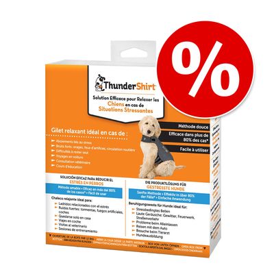 ThunderShirt® Beruhigungsweste, grau zum Sonderpreis!