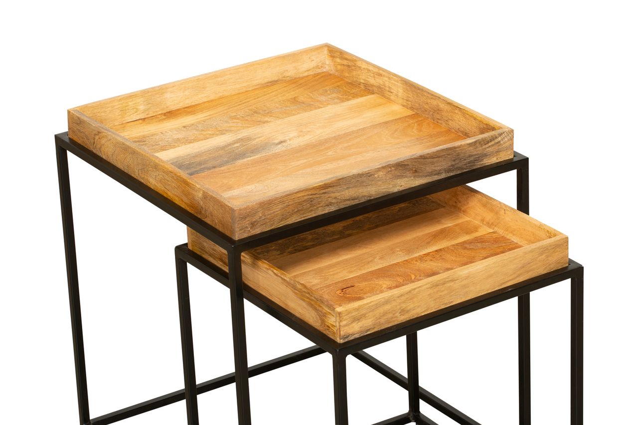 INTERIA Home&Living Beistelltisch BANGALORE, 2er-Set