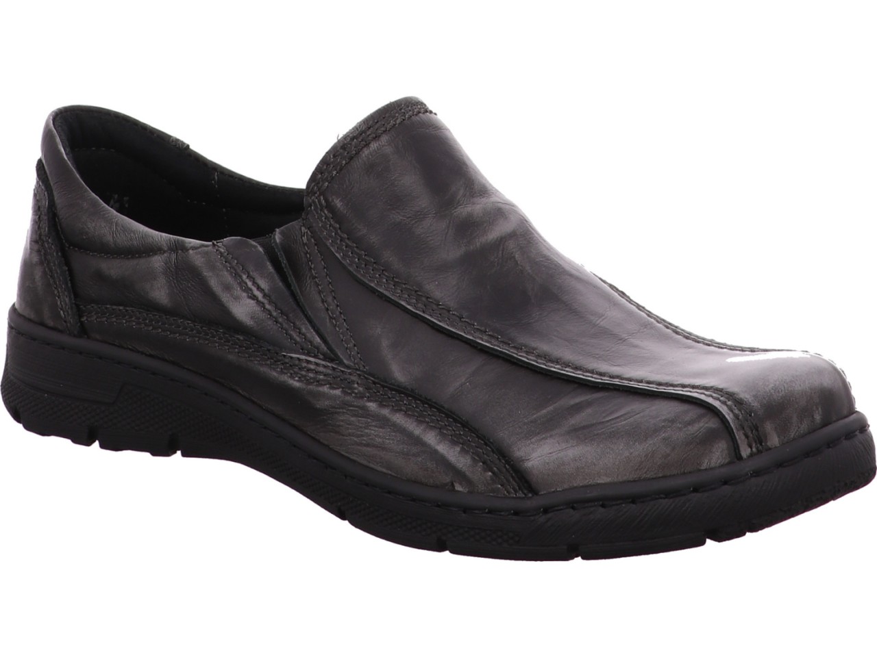 DIVERSE Komfort Slipper schwarz