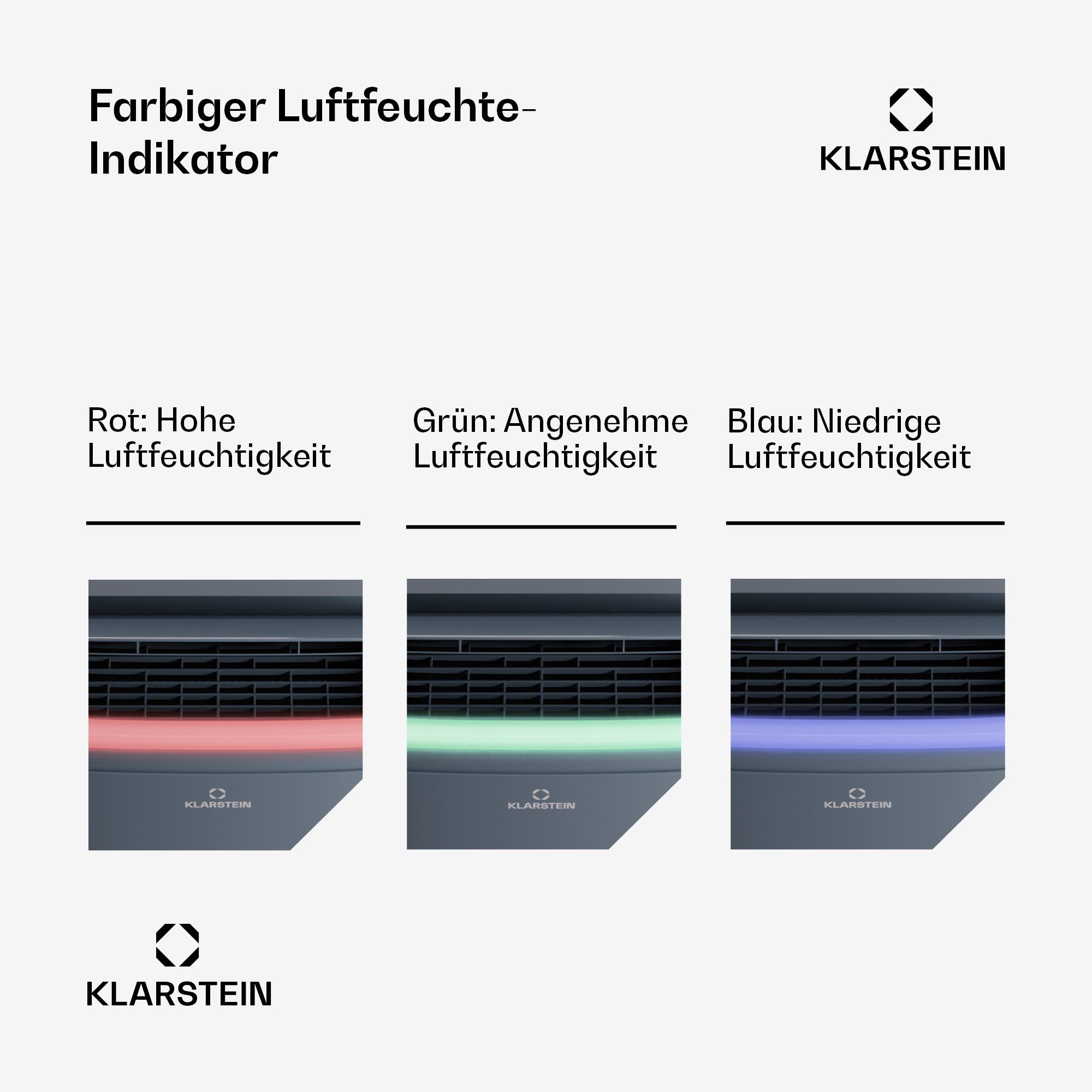 Klarstein Luftentfeuchter DryFy Connect 40 Luftentfeuchter, elektrisch WiFi Kompression 40l/d 35-45m²