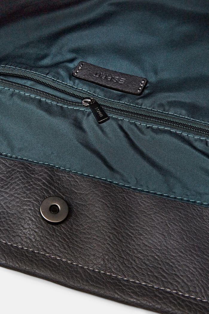 Übergroße Hobo-Tasche in veganer Lederoptik