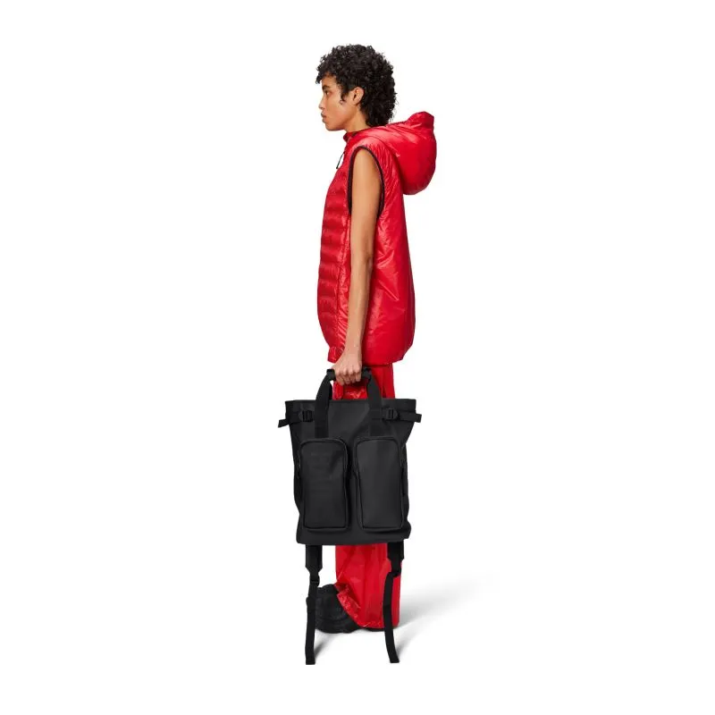 Rains Texel Tote Backpack W3 - Black