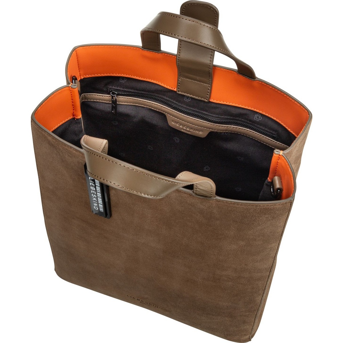 Handtasche Paper Bag M Suede