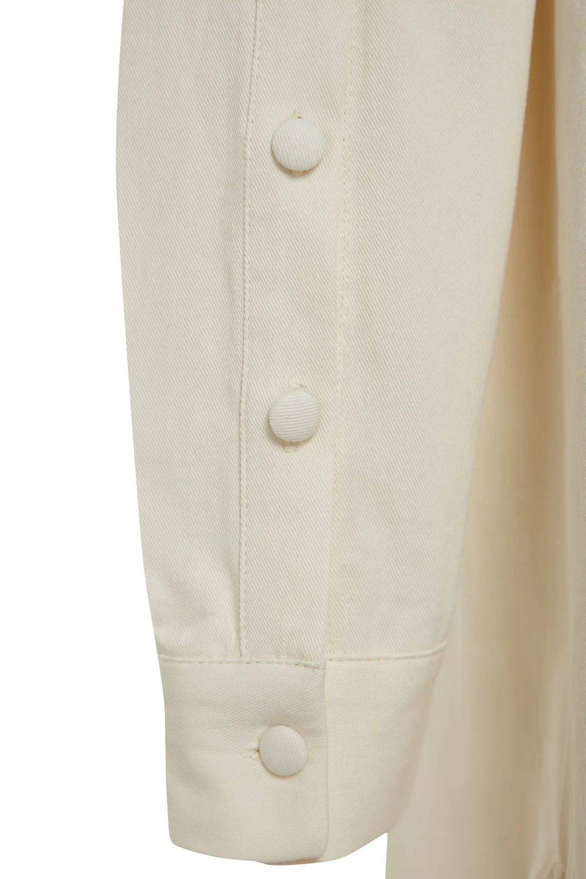 Trendyol Modest  Hellbeige Hemd-Hosen-Set aus gewebter Baumwolle TCTSS23US00065