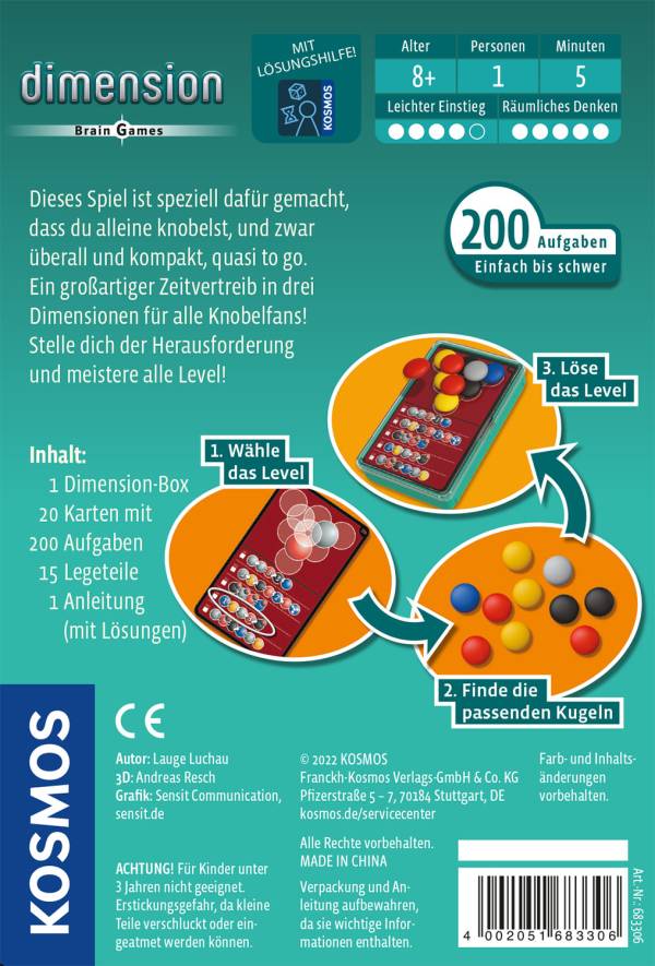 Dimension Brain Games