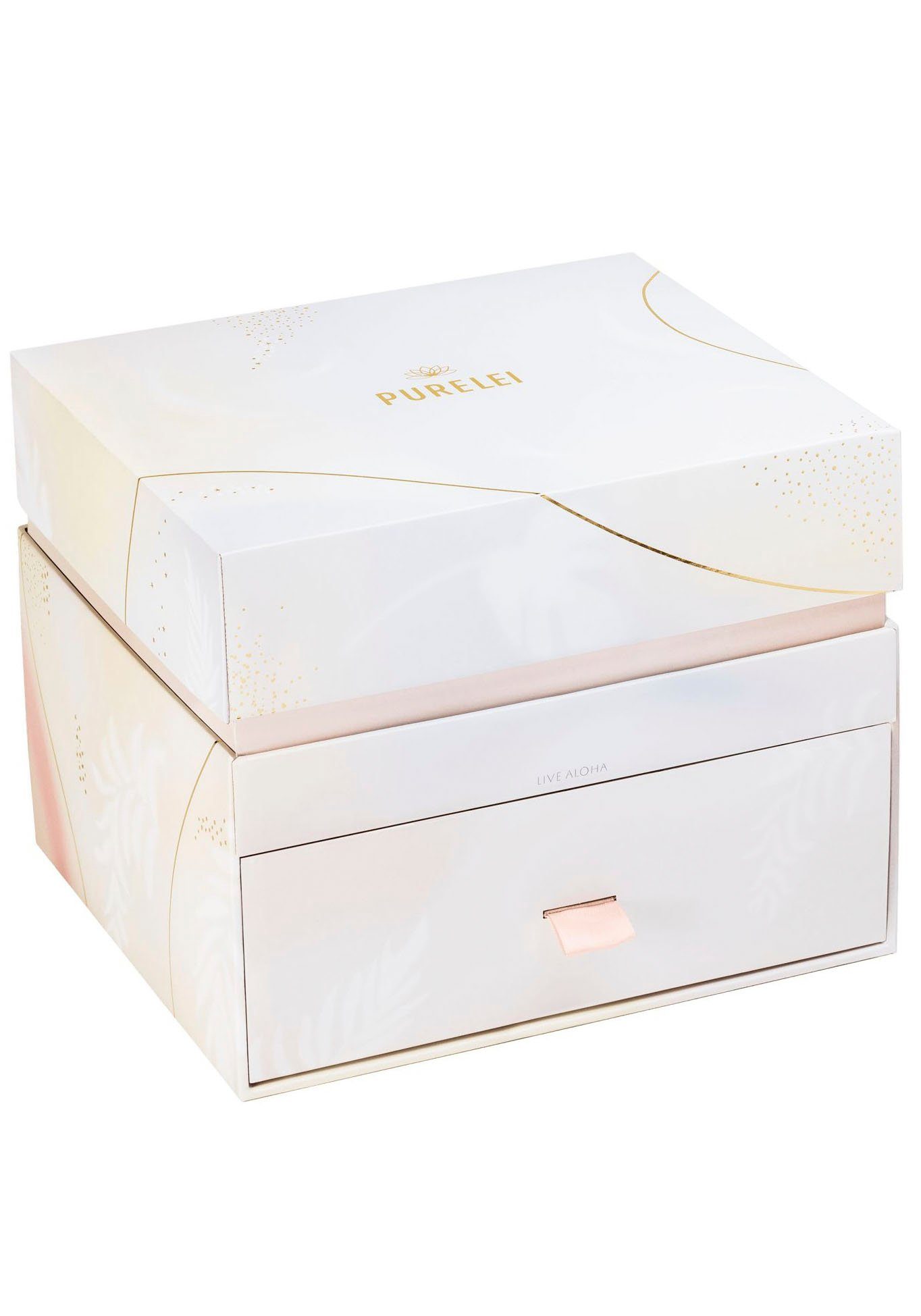 Purelei Schmuck-Adventskalender Schmuck Geschenk Adventskalender 2023, Anlass Geburtstag Weihnachten (Set, 24-tlg), mit Zirkonia (synth) und Süßwasserzuchtperlen