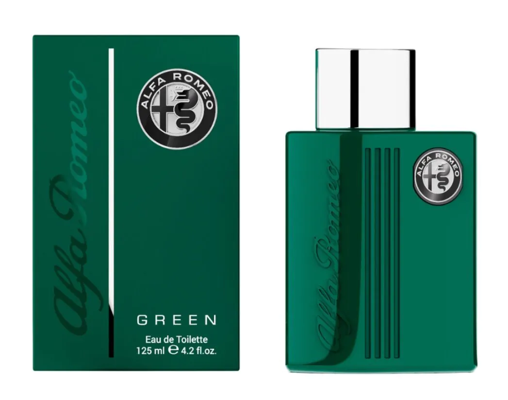 Alfa Romeo Green Eau de Toilette για άνδρες, 125 ml
