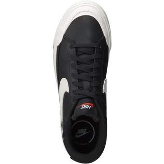 Nike Court Legacy Lift Sneaker in schwarz