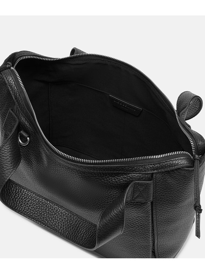 LIEBESKIND BERLIN Leder-Henkeltasche in Schwarz - (B)31 x (H)28 x (T)13 cm günstig kaufen onesize