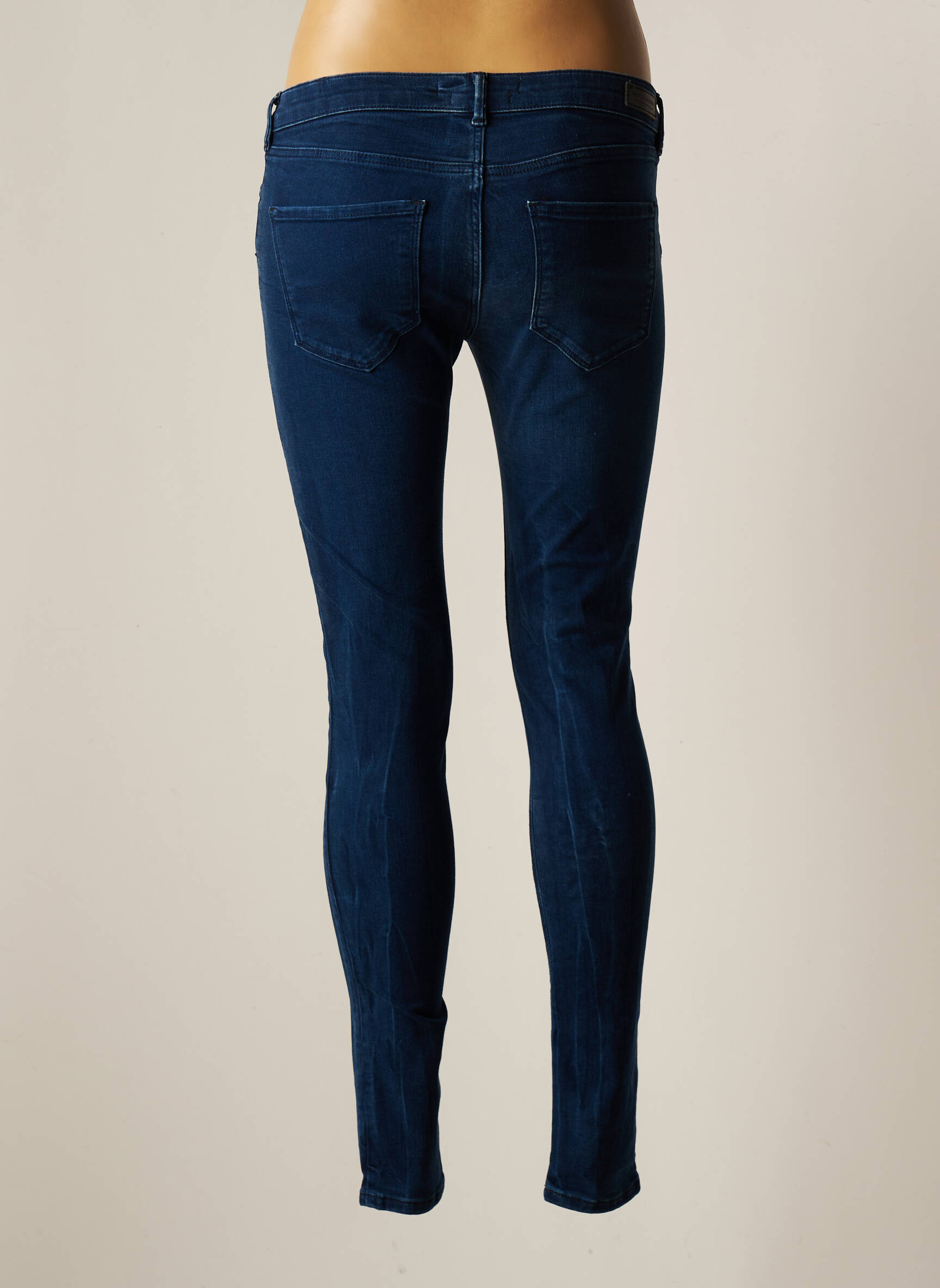 Scotch Soda Jeans Coupe Slim Femme couleur bleu
