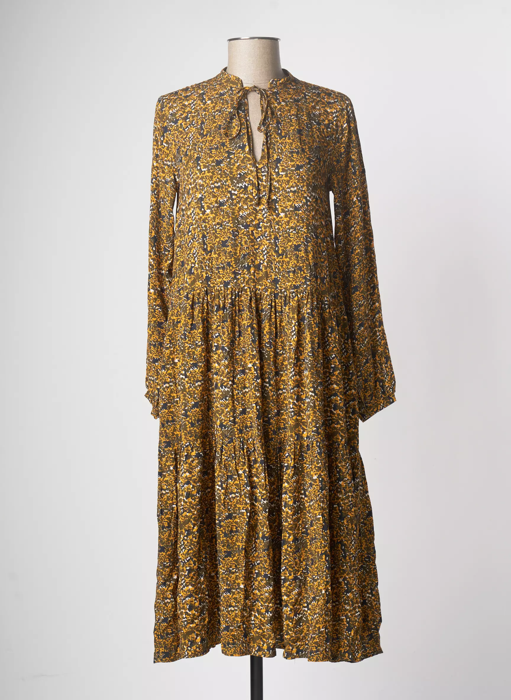 Le Fabuleux Marcel De Bruxelles Robes Mi Longues Femme couleur jaune