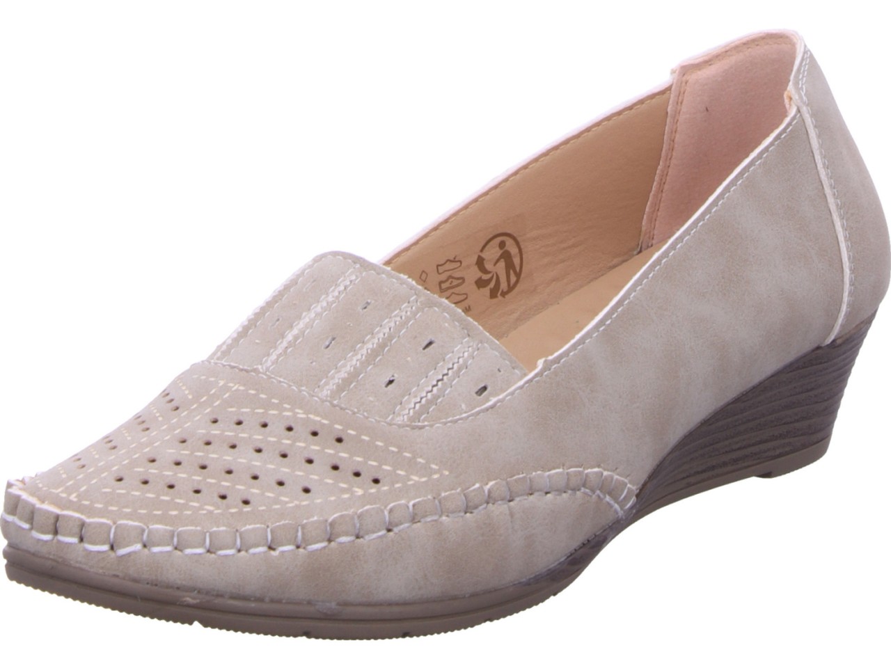 DIVERSE Modische Pumps grau