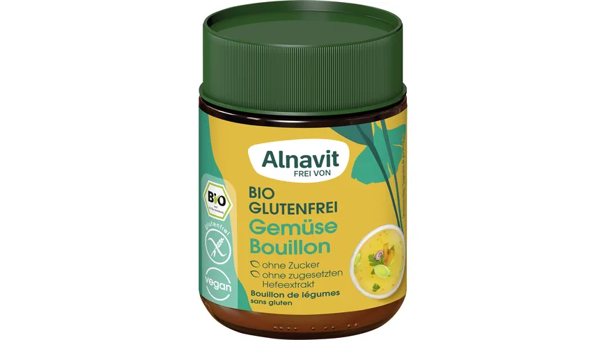 Alnavit Bio Gemüse Bouillon glutenfrei 165 g