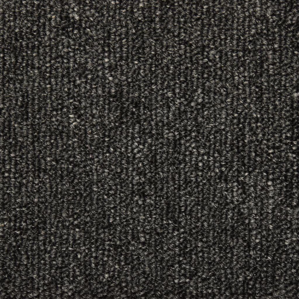 Stufenmatte Teppich-Treppenstufen 15 Stk 65 x 25 cm Anthrazit, vidaXL, Höhe: 25 mm