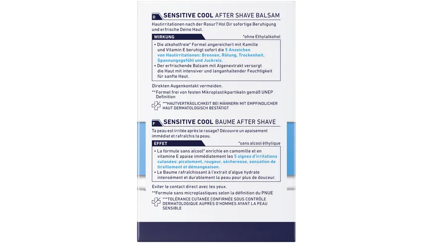 NIVEA MEN Sensitive Cool After Shav e Balsam 100 ml