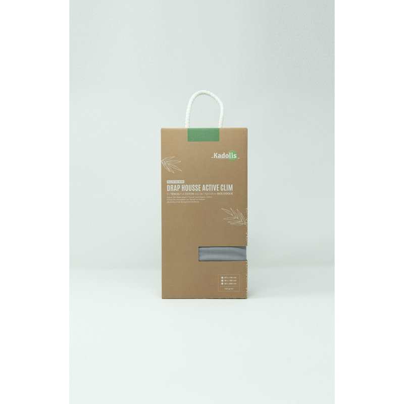 Drap housse TENCEL et Coton Bio 1 personne
