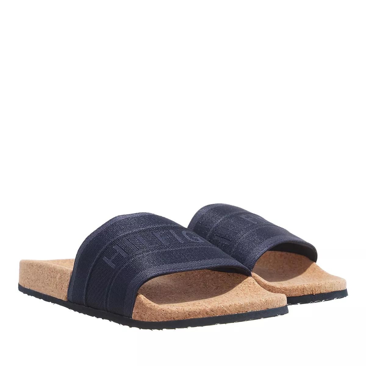 TOMMY HILFIGER Pantoletten blau Slide