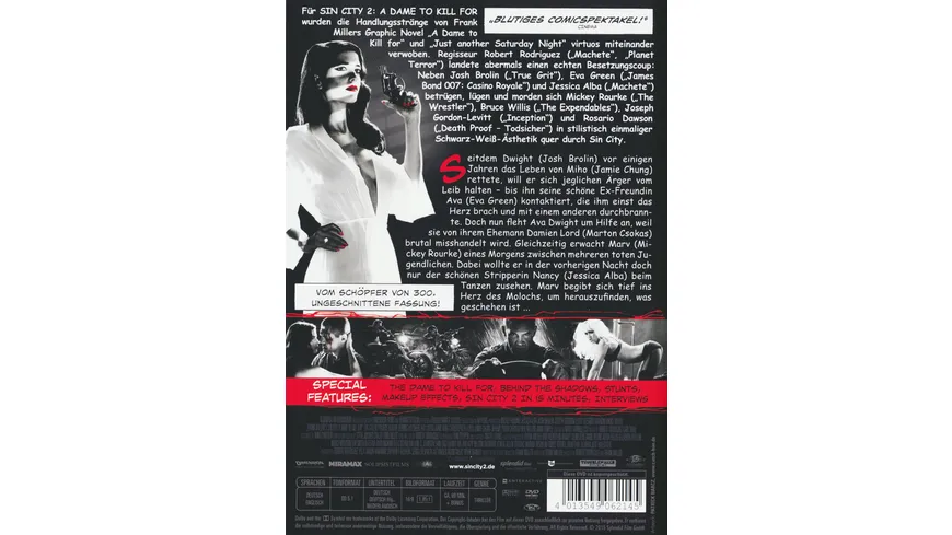 Sin City 2 - A Dame To Kill For
