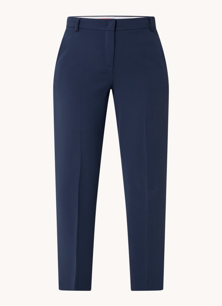 Pantaloni cropped slim fit a vita alta Riad di Max & Co con tasche laterali