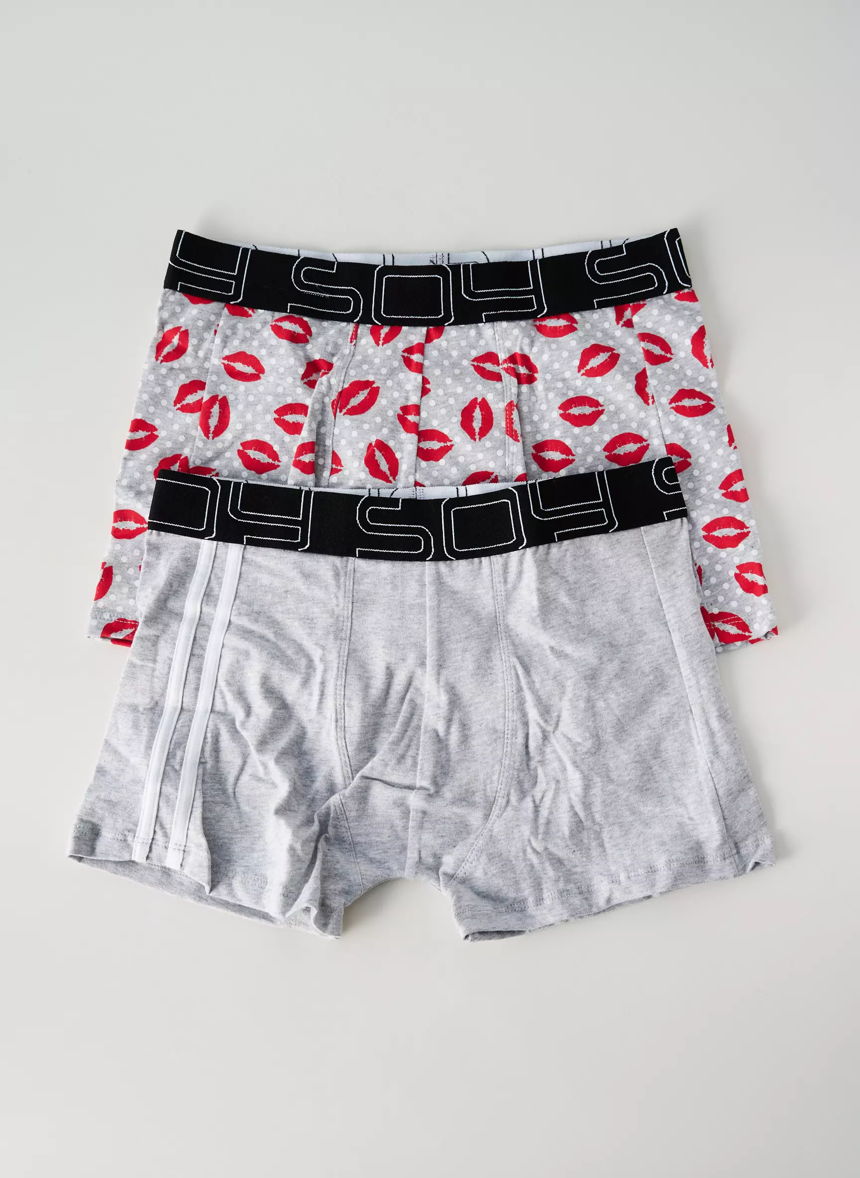 Soy Boxers Homme couleur gris