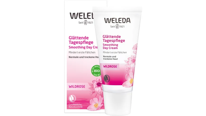 WELEDA WILDROSE Glättende Tagespflege 30 ml