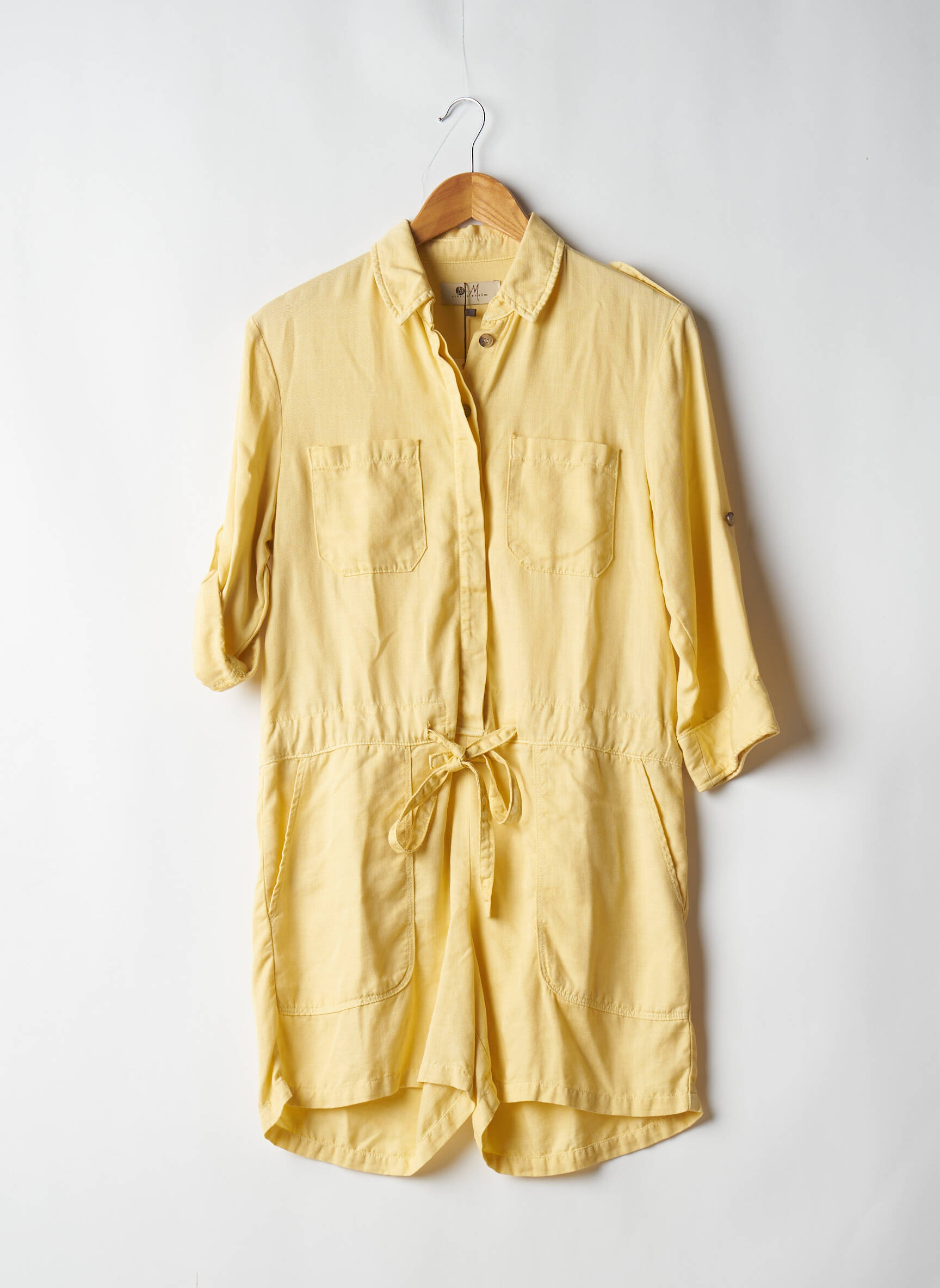 Atelier Boheme Combi Shorts Femme couleur jaune