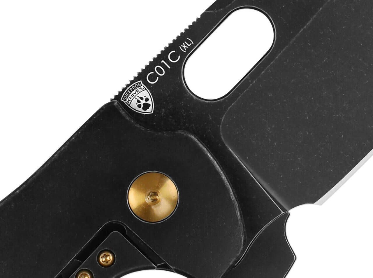 Sheepdog C01C XL S35VN Titanium All Black