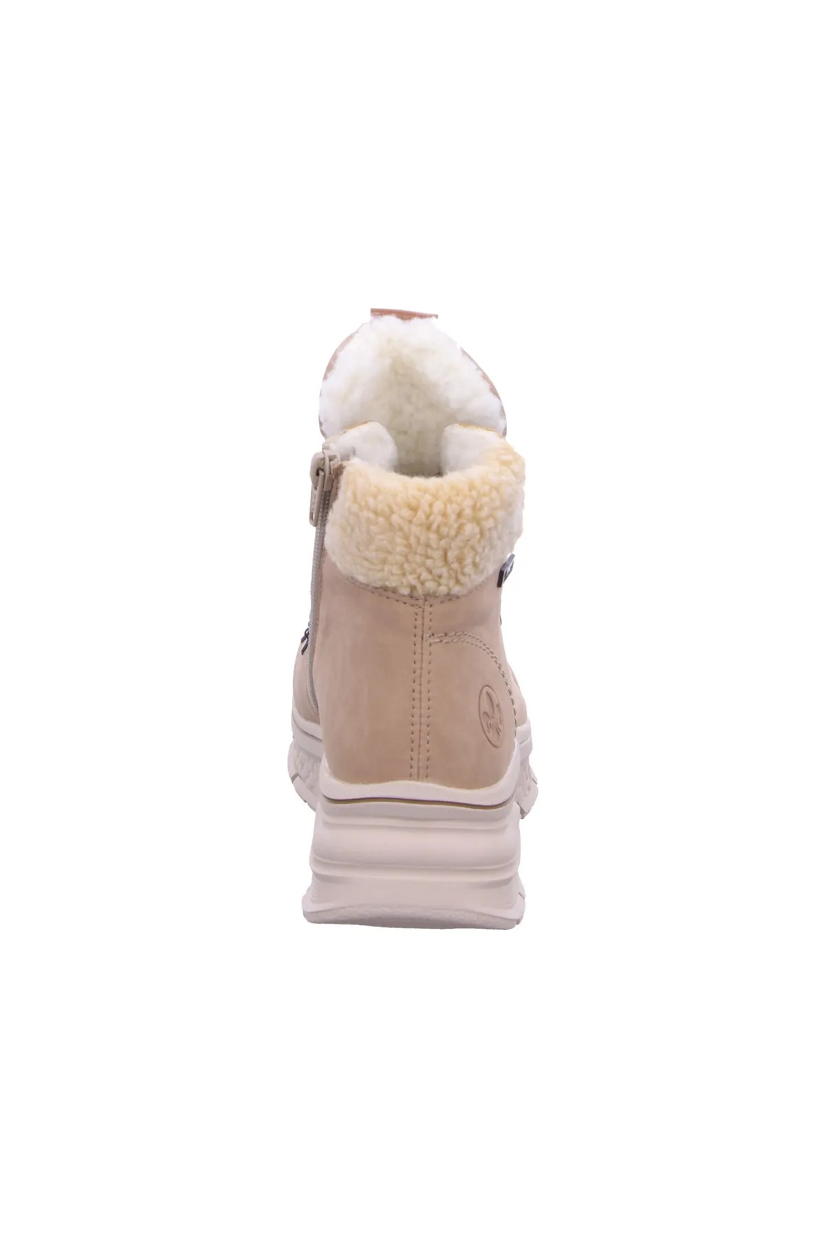 Rieker  Stiefelette - Rosa - Flacher Absatz