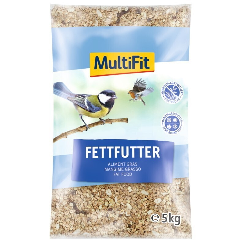 MultiFit Wildvogelfutter MultiFit Fettfutter 5 kg