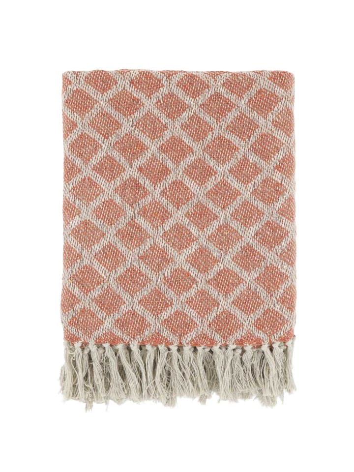 Chic Antique Decke AIX Terracotta Creme 150x130 cm günstig kaufen onesize
