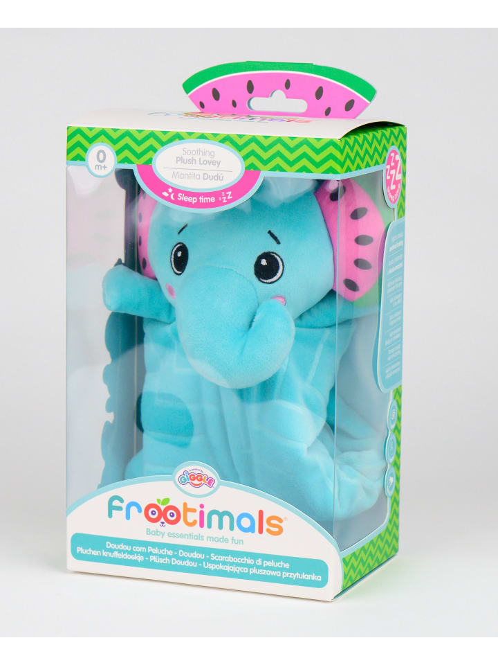 Kids Licesing Schmusetuch Frootimals Melany Melephant in Blau günstig kaufen onesize