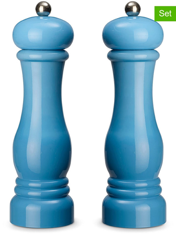 Echtwerk 2tlg. Set: Salz- & Pfeffermühle in Hellblau - (H)21 x Ø 6 cm günstig kaufen onesize