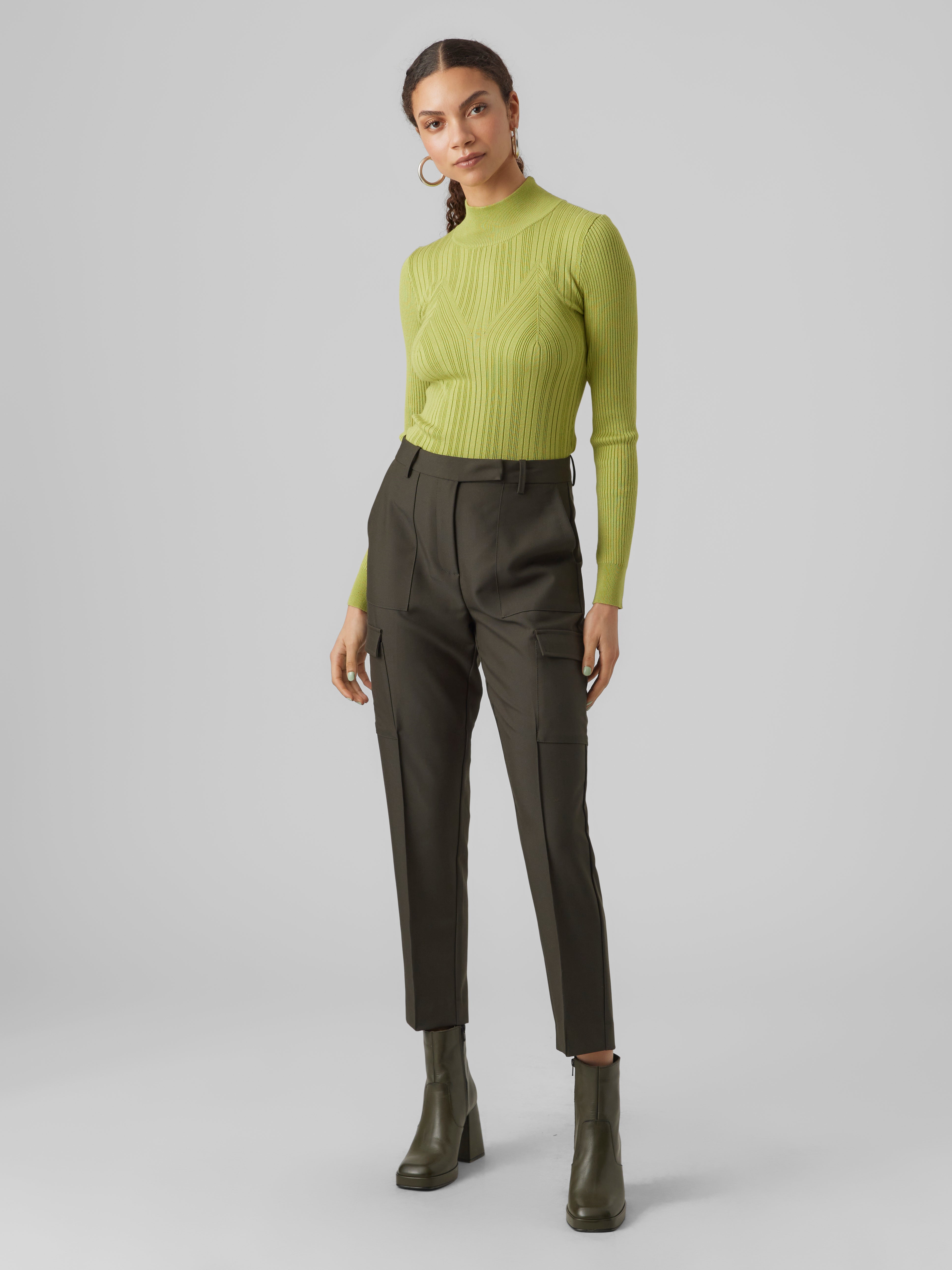 VMNYLA Hohe Taille Hose
