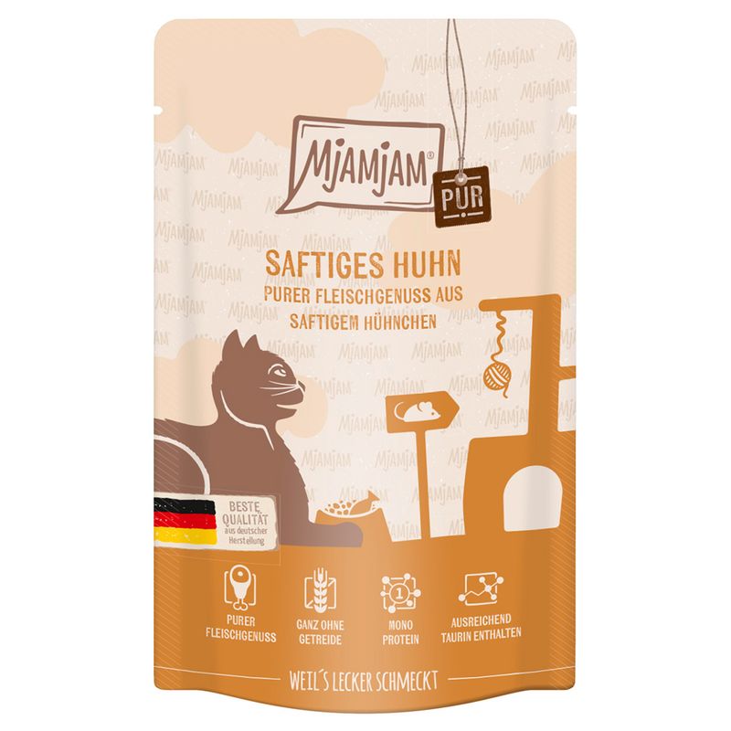 Sparpaket MjAMjAM Quetschie purer Fleischgenuss 24 x 125 g | bitiba
