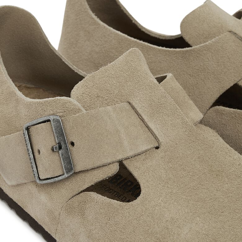 Birkenstock London Suede LEVE taupe