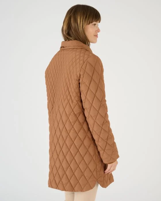 Manteau matelassé col chemisier Thermolactyl