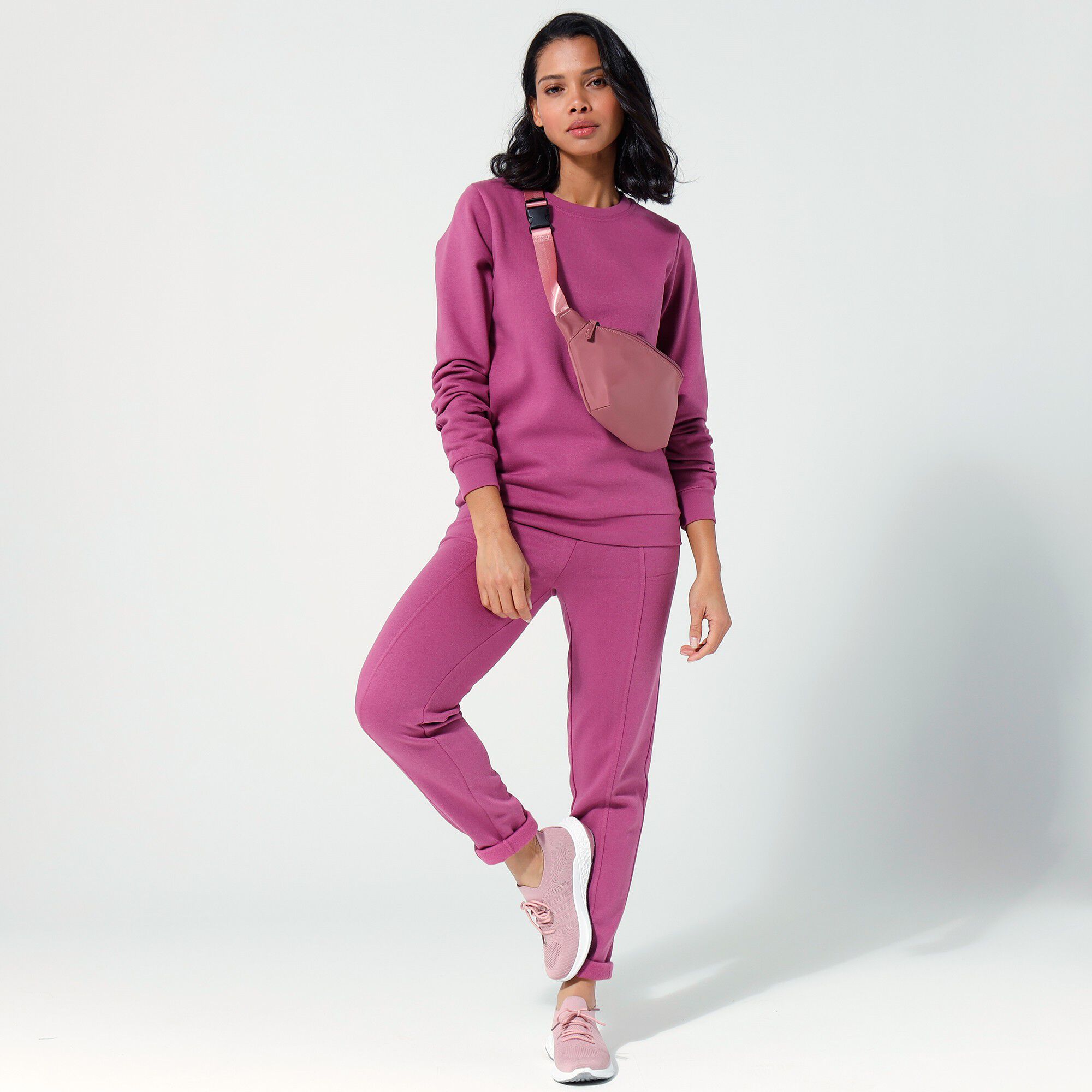 Pantalon jogging, molleton gratté