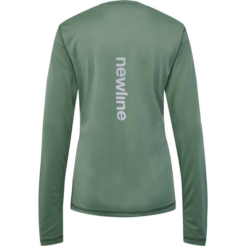 Newline nwlBEAT POLY LS TEE WOMAN T-Shirt Damen
