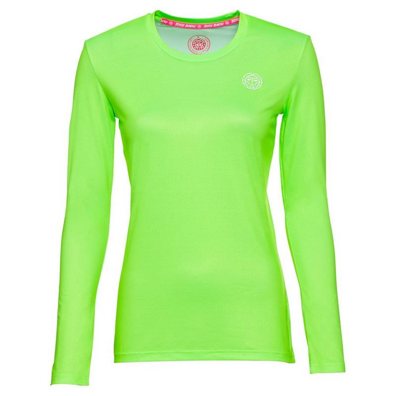 BIDI BADU Mina Tech Roundneck Longsleeve Tennisshirt Mädchen