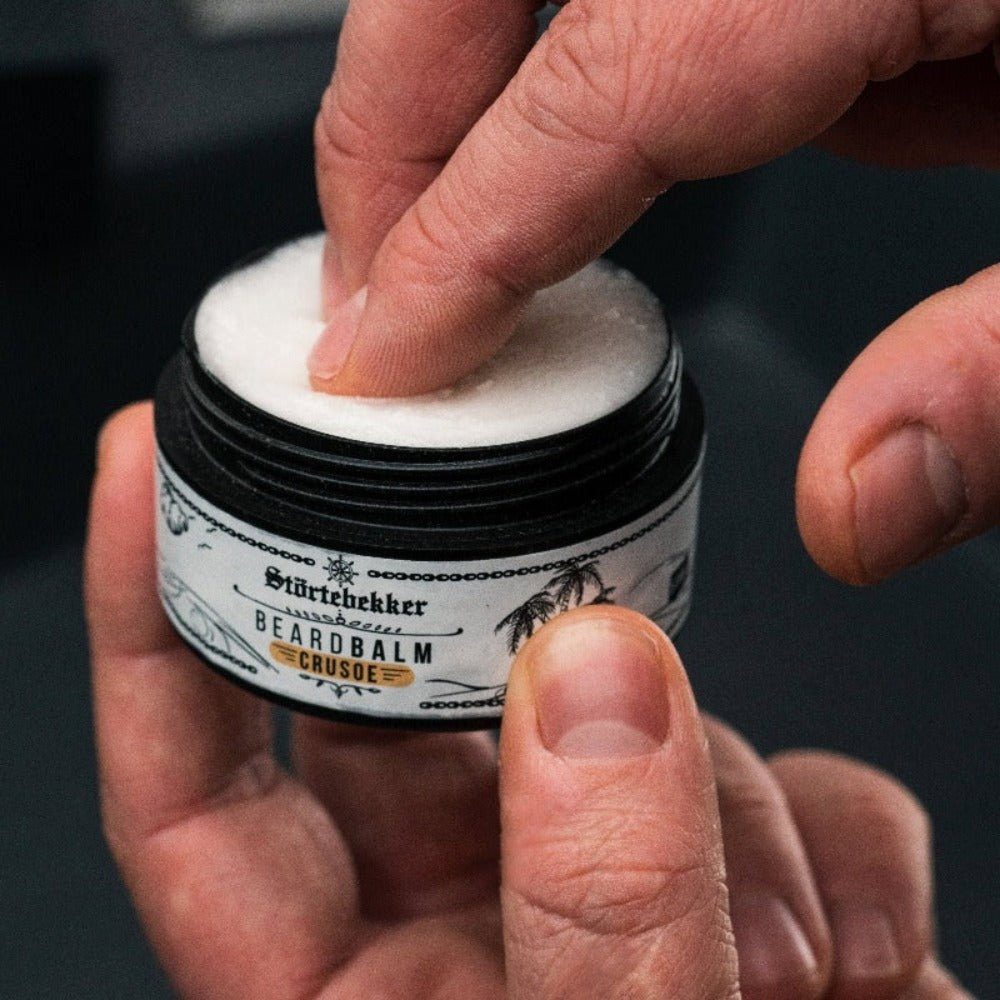 Störtebekker Bartwachs - Premium Beard Balm pflegt den Bart und bringt ihn in Form