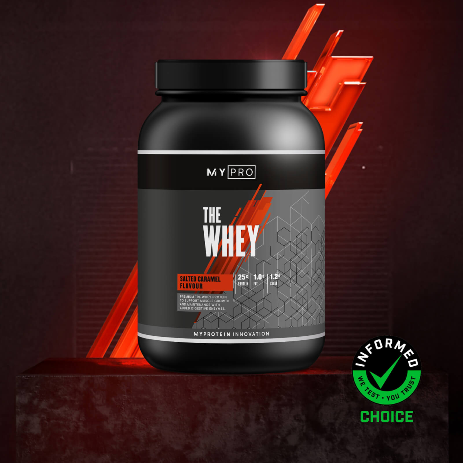 THE Whey V2, Salted Caramel, 60 servings