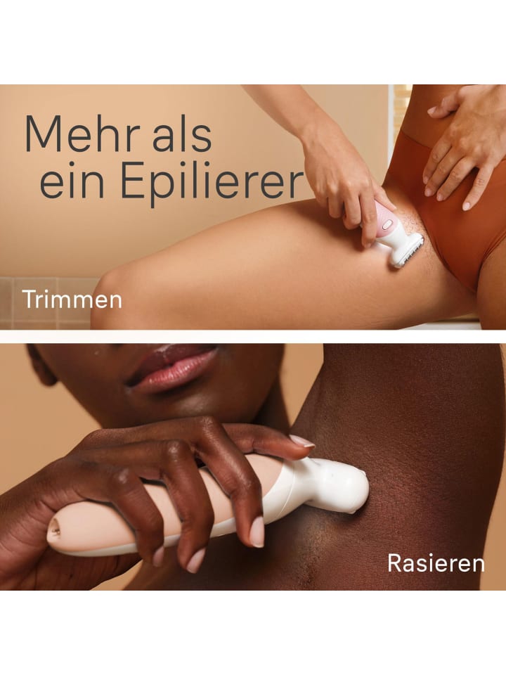 Braun Epilierer Silk-épil 9 Flex 9-030 3D in Weiß günstig kaufen onesize