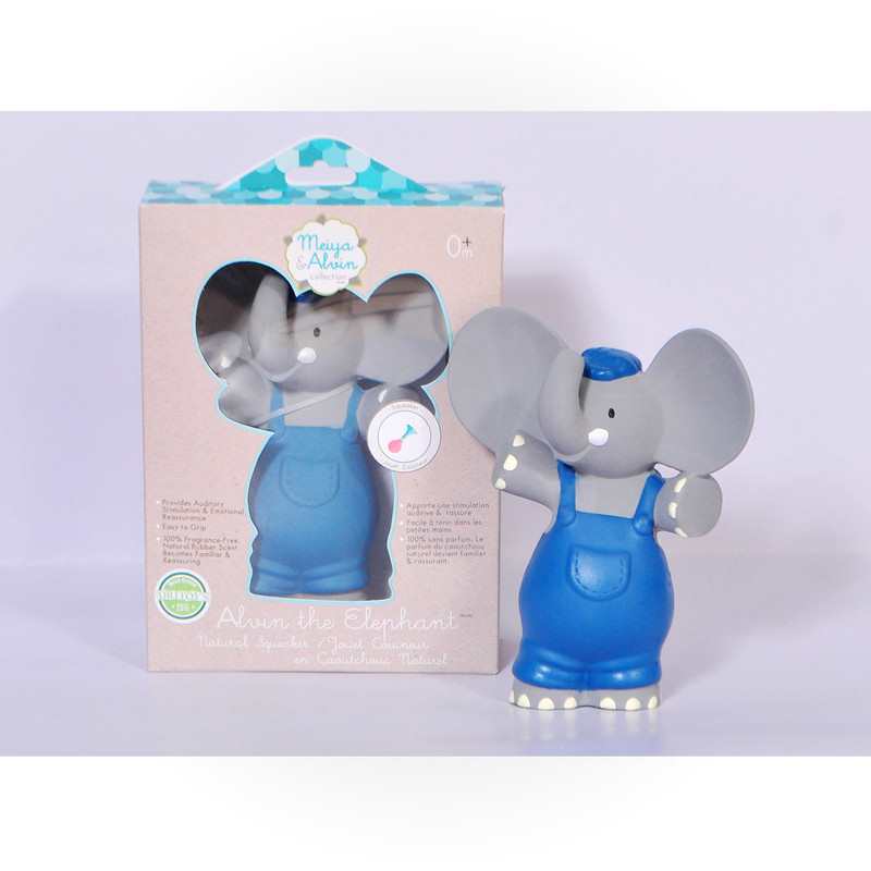 Eléphant en caoutchouc Alvin