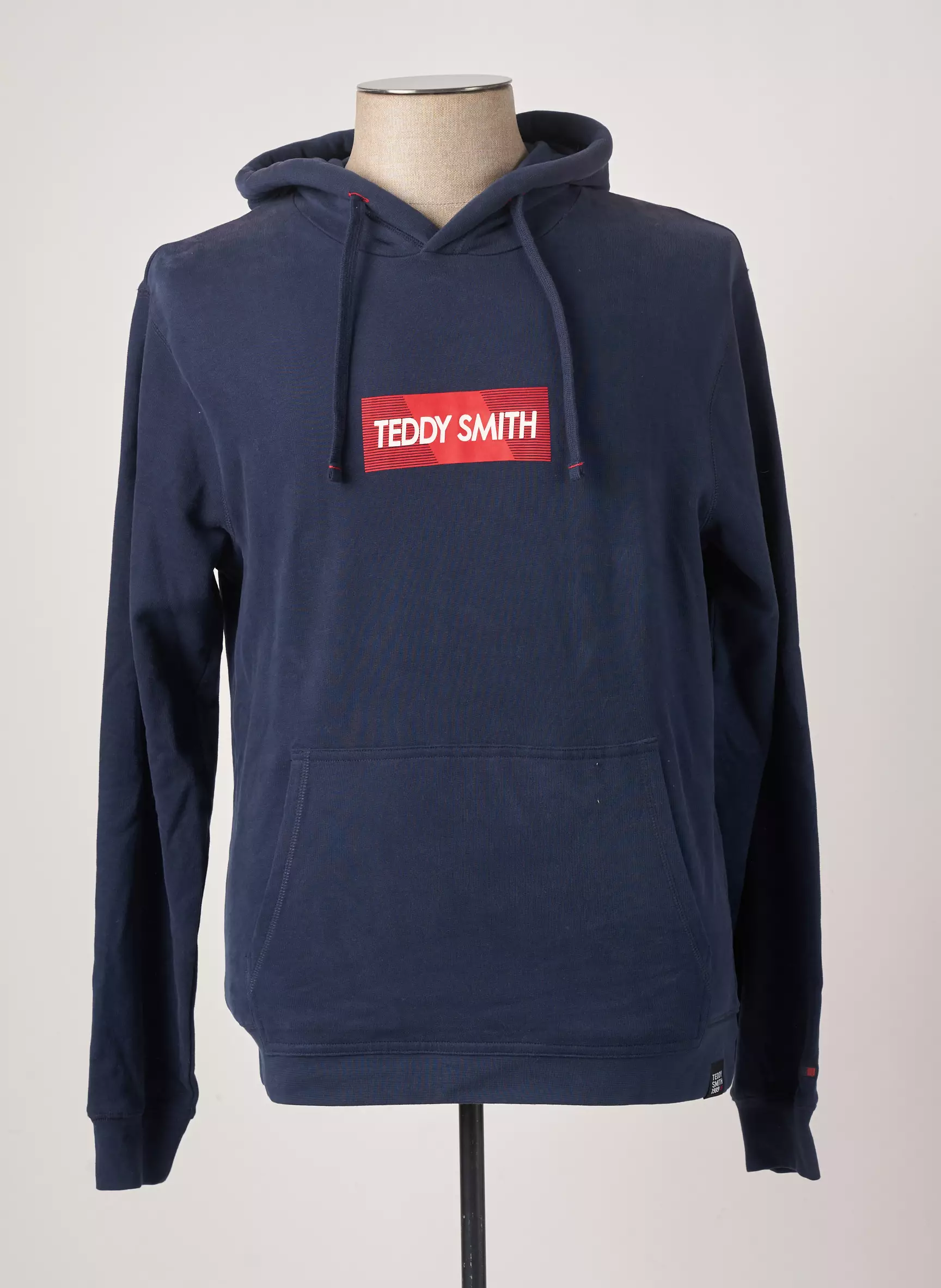 Teddy Smith Sweat Capuche Homme couleur bleu