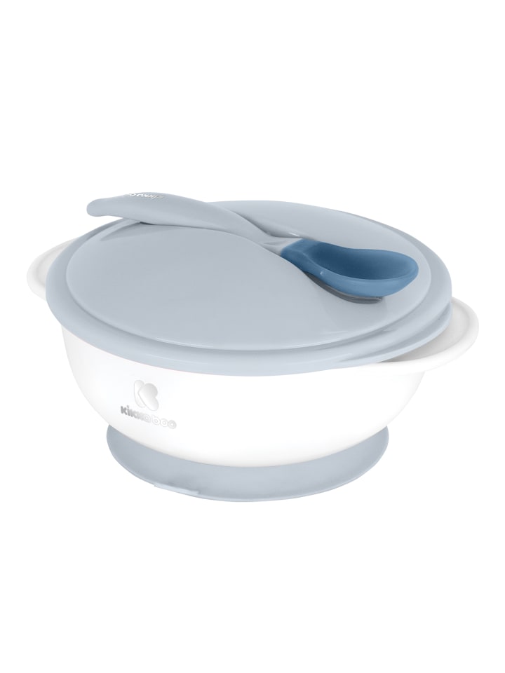 Kikkaboo Baby Essschüssel 250 ml Löffel in blau günstig kaufen onesize