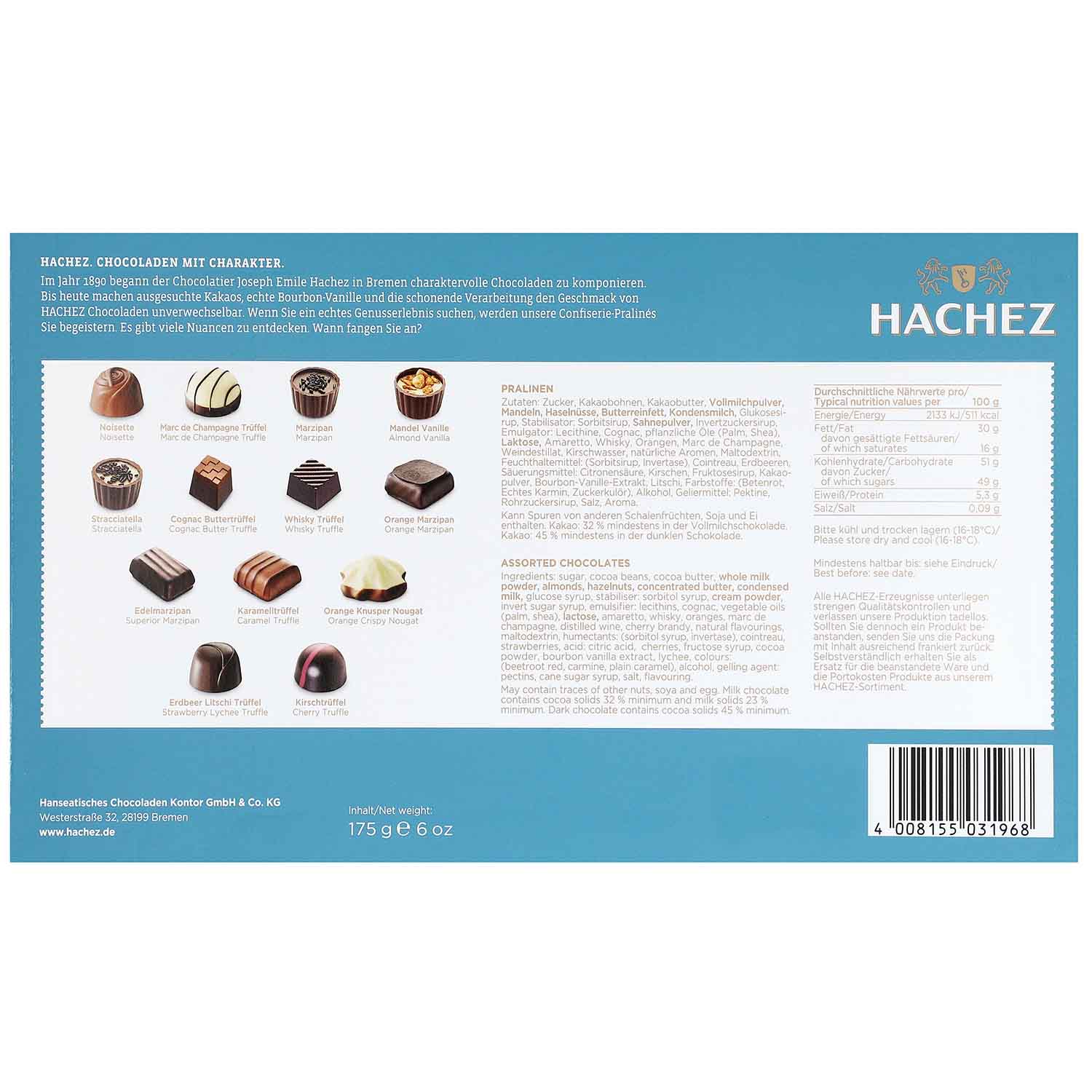 Hachez Deluxe 175g