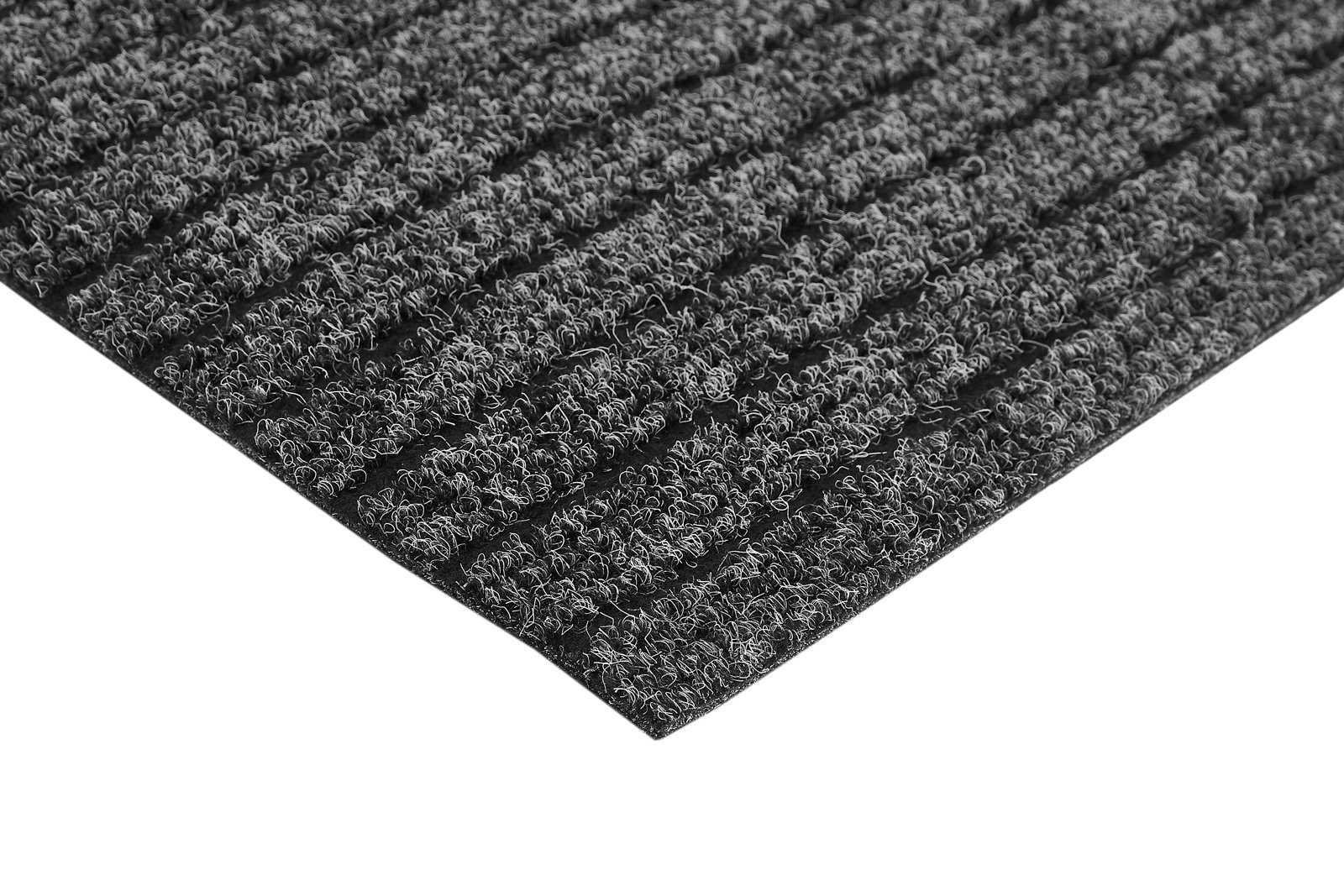 Läufer Streifenmuster, Andiamo, Rechteckig, Höhe: 6 mm, robust, pflegeleicht, zuschneidbar, Schmutzfangläufer, 100 cm Breit