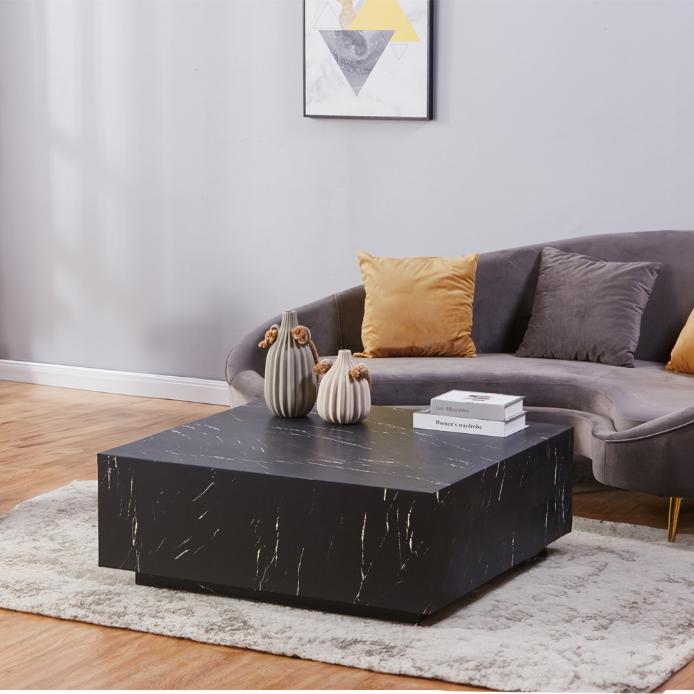 Home Deluxe Couchtisch Marmor AMIRI XL schwarz