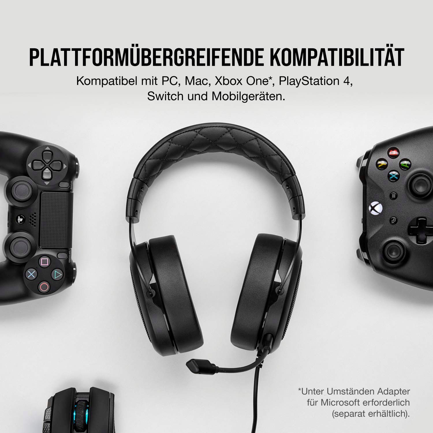 Corsair HS50 PRO Stereo Blue Gaming-Headset